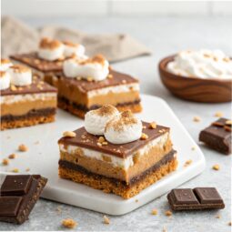 Peanut Butter S’mores Bars Recipe