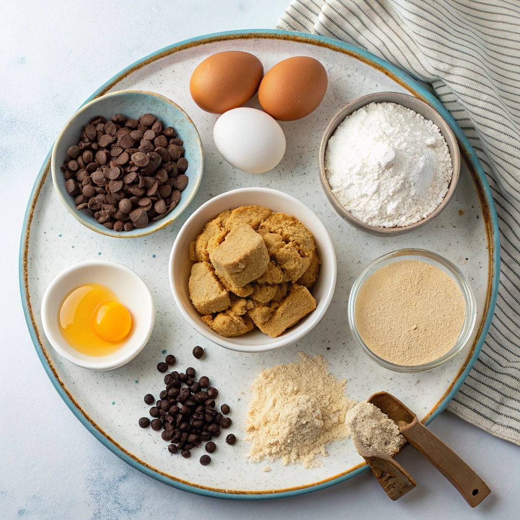 Peanut Butter Stuffed Chocolate Cookies Recipe Ingredients