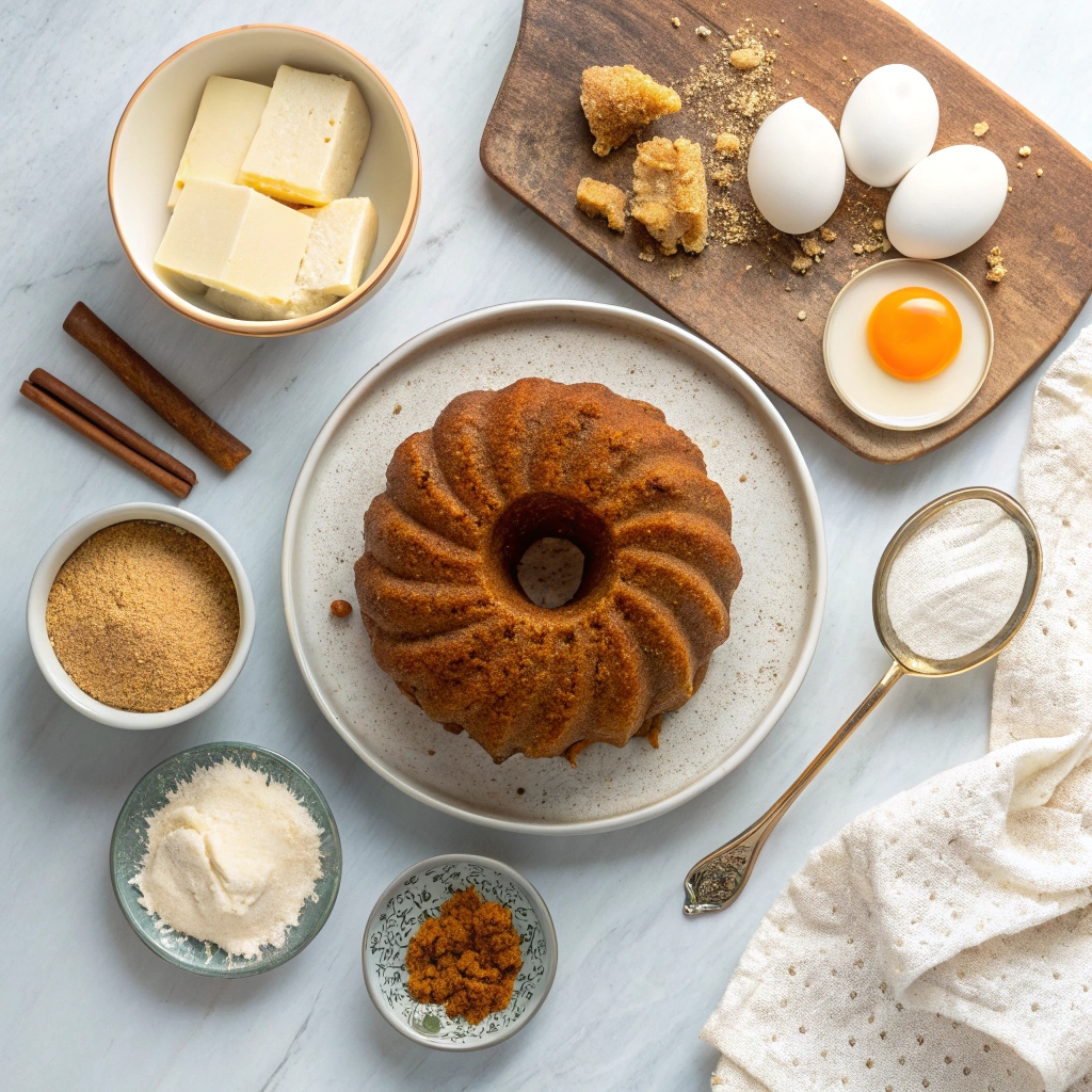 Pumpkin Bundt Cake Recipe Ingredients