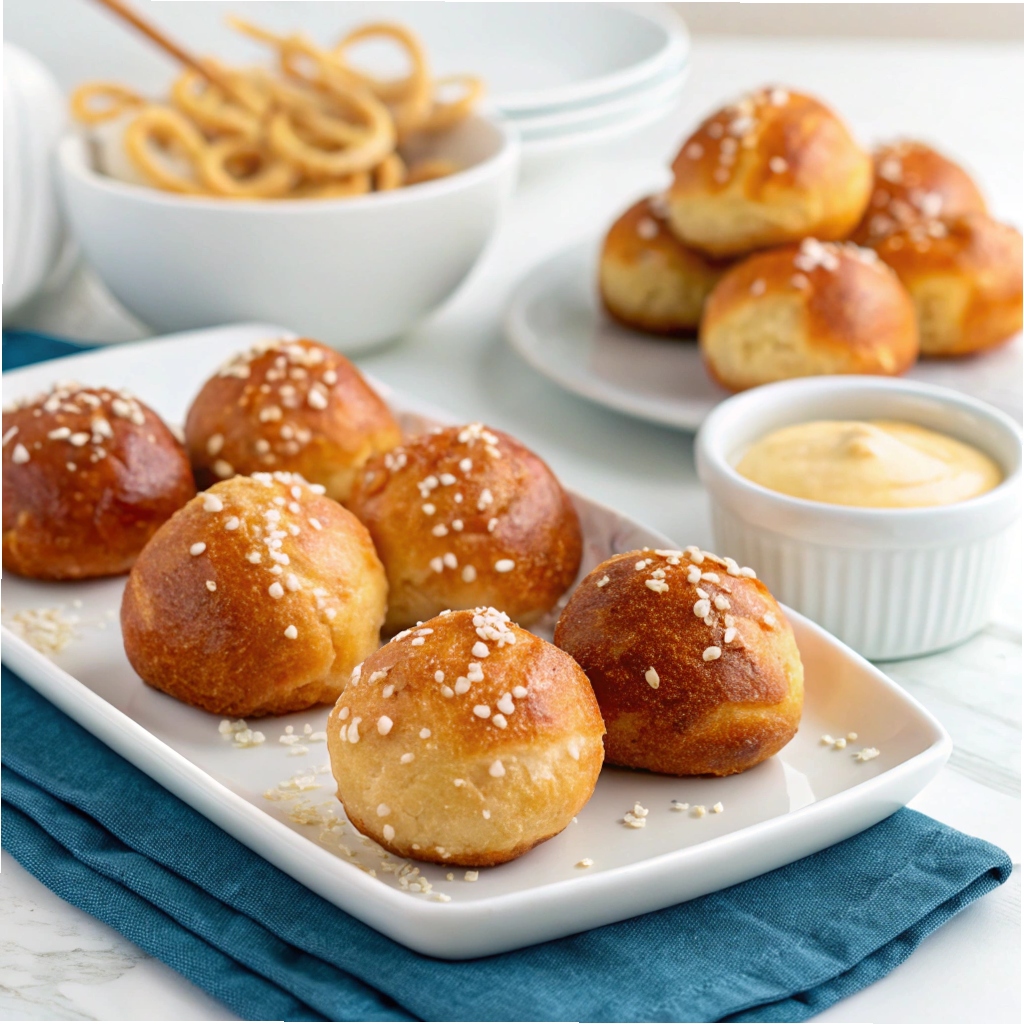 Soft Pretzel Bites Recipe