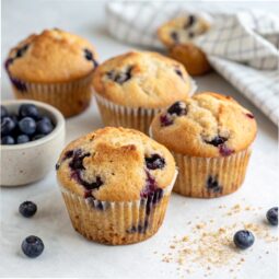 Sourdough Blueberry Muffins Recipe