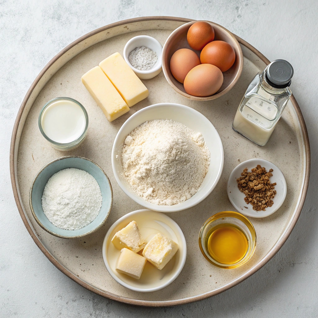 Sourdough Pancakes Recipe Ingredients