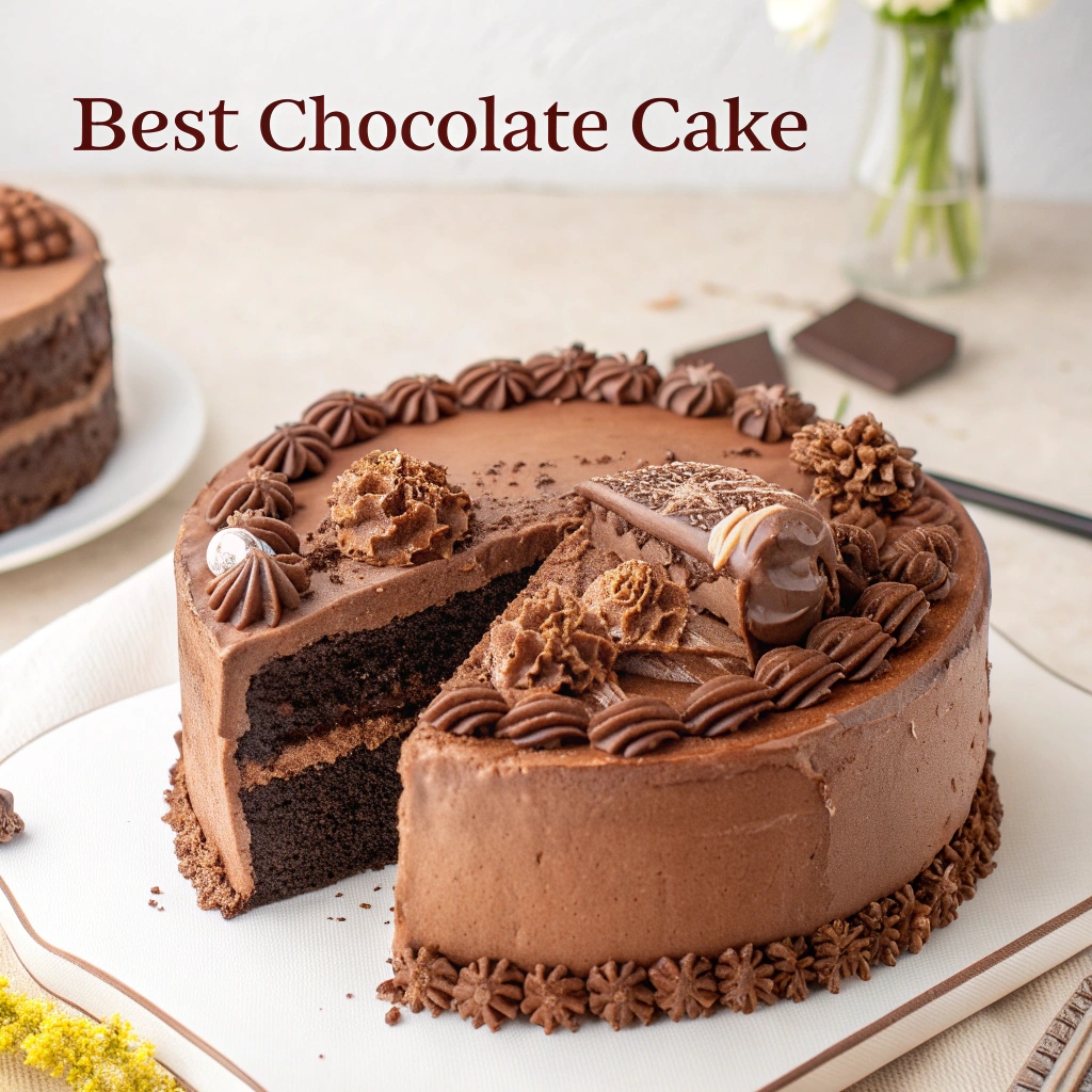 The BEST Chocolate Cake Recipe