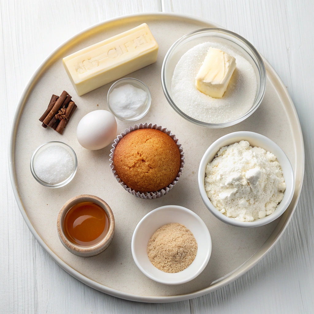 Vanilla Cupcake Recipe Ingredients