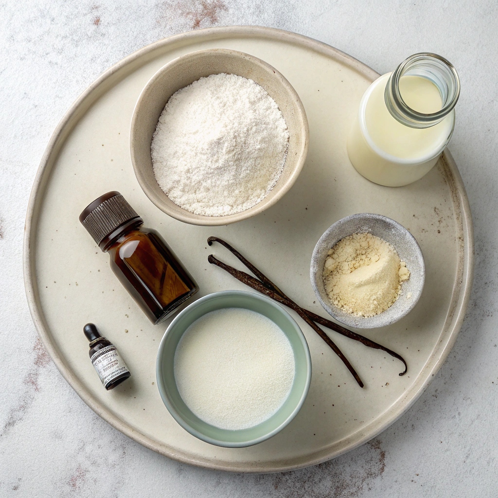 Vanilla Glaze Recipe Ingredients