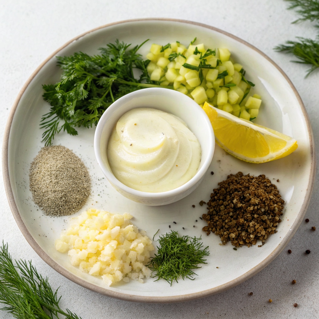 Ingredients of Tartar Sauce