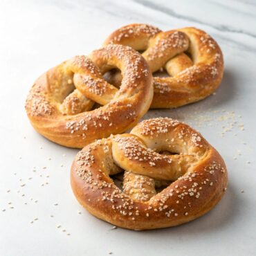 Sourdough Soft Pretzels