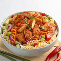 Buffalo Chicken Style Pasta Salad Recipe