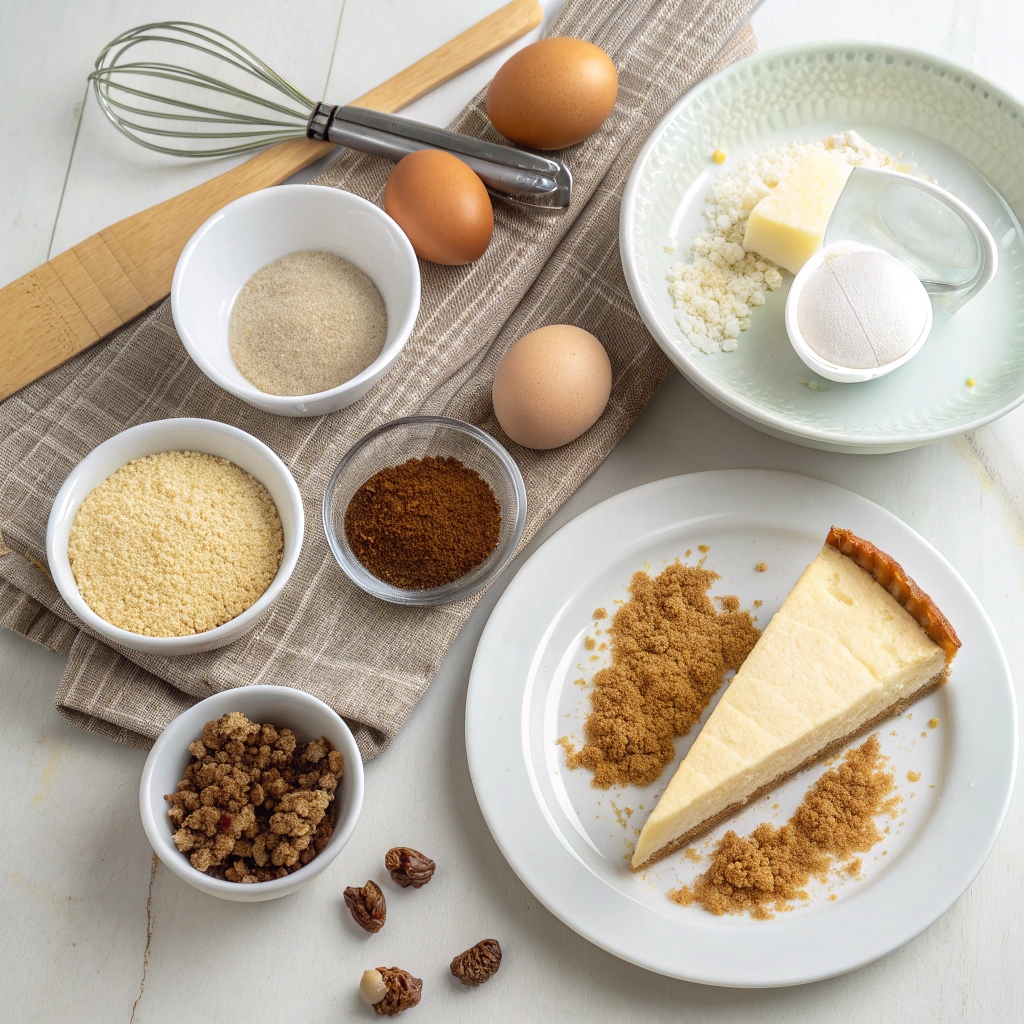 Cheesecake Bars Recipe Ingredients