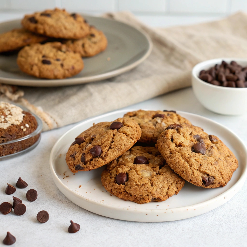 Brown Butter Oatmeal Chocolate Chip Cookies