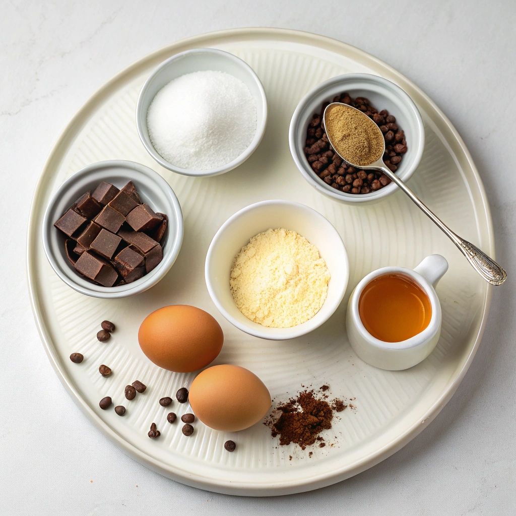 Double Chocolate Meringues Ingredients