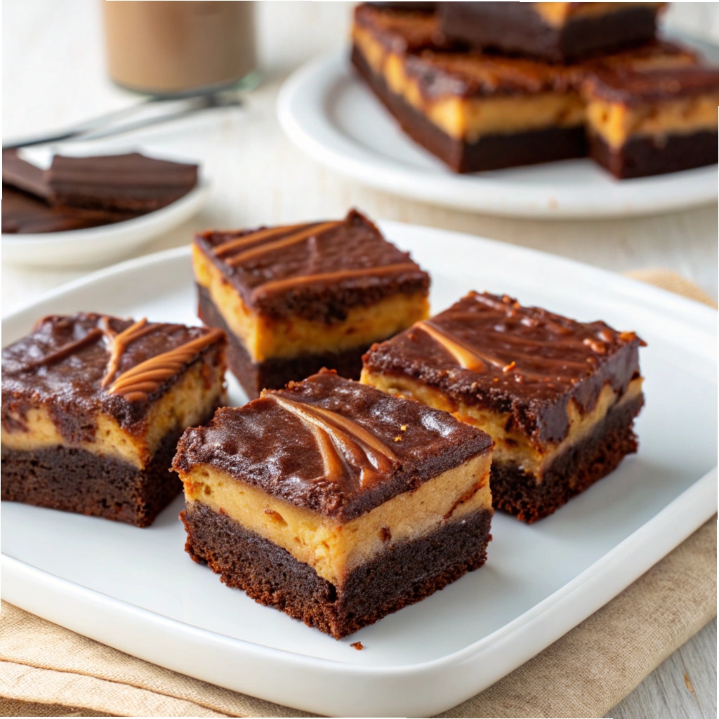 Dulce De Leche Cream Cheese Brownies Recipe