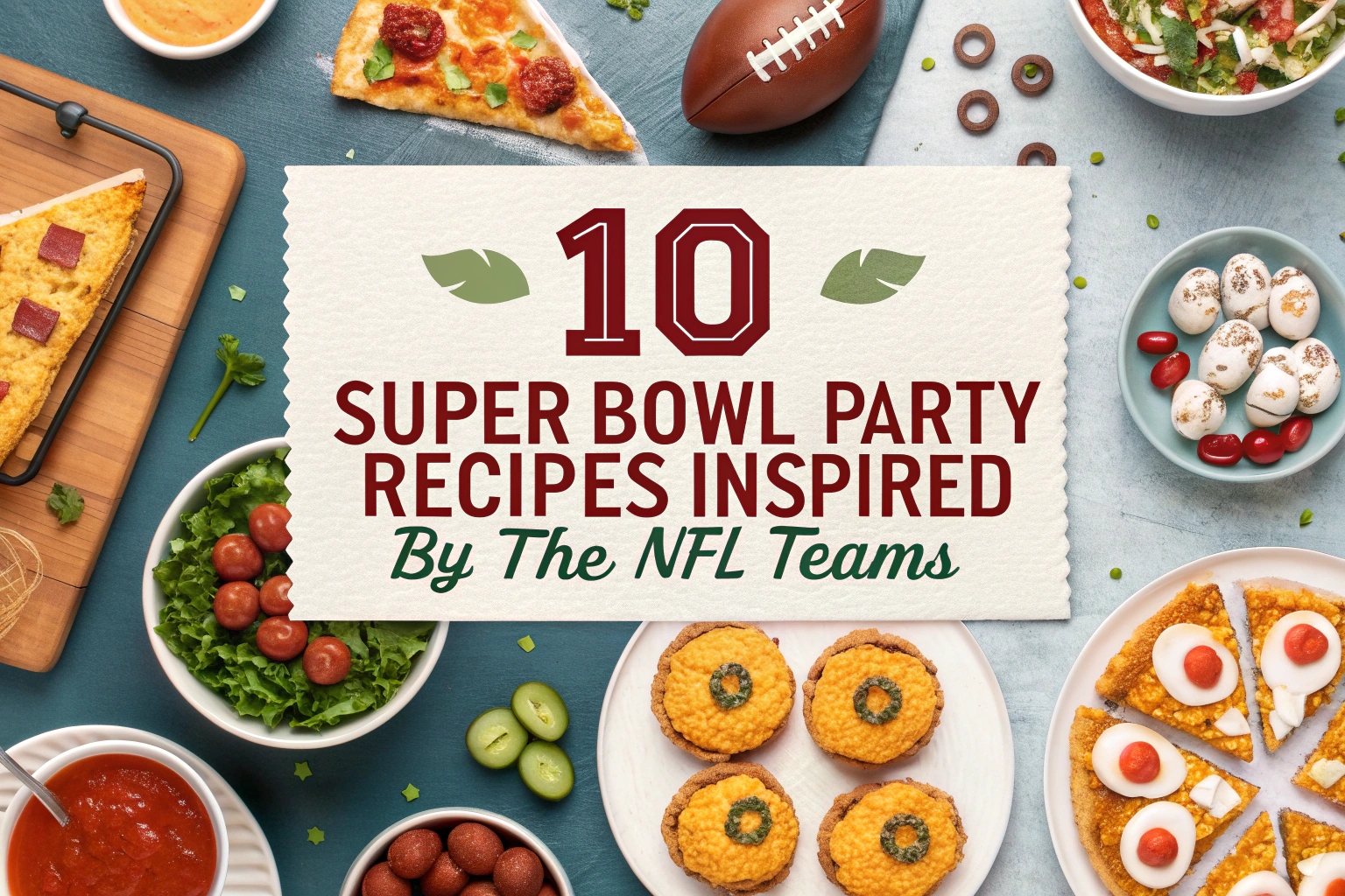 10 Super Bowl Party Recipes Inspired by the NFL Teams