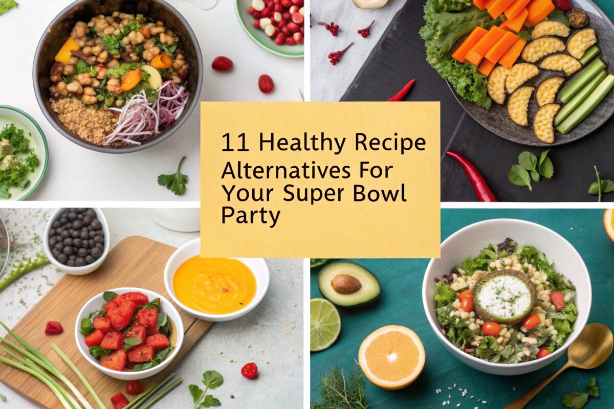 11 Healthy Recipe Alternatives For Your Super Bowl Party