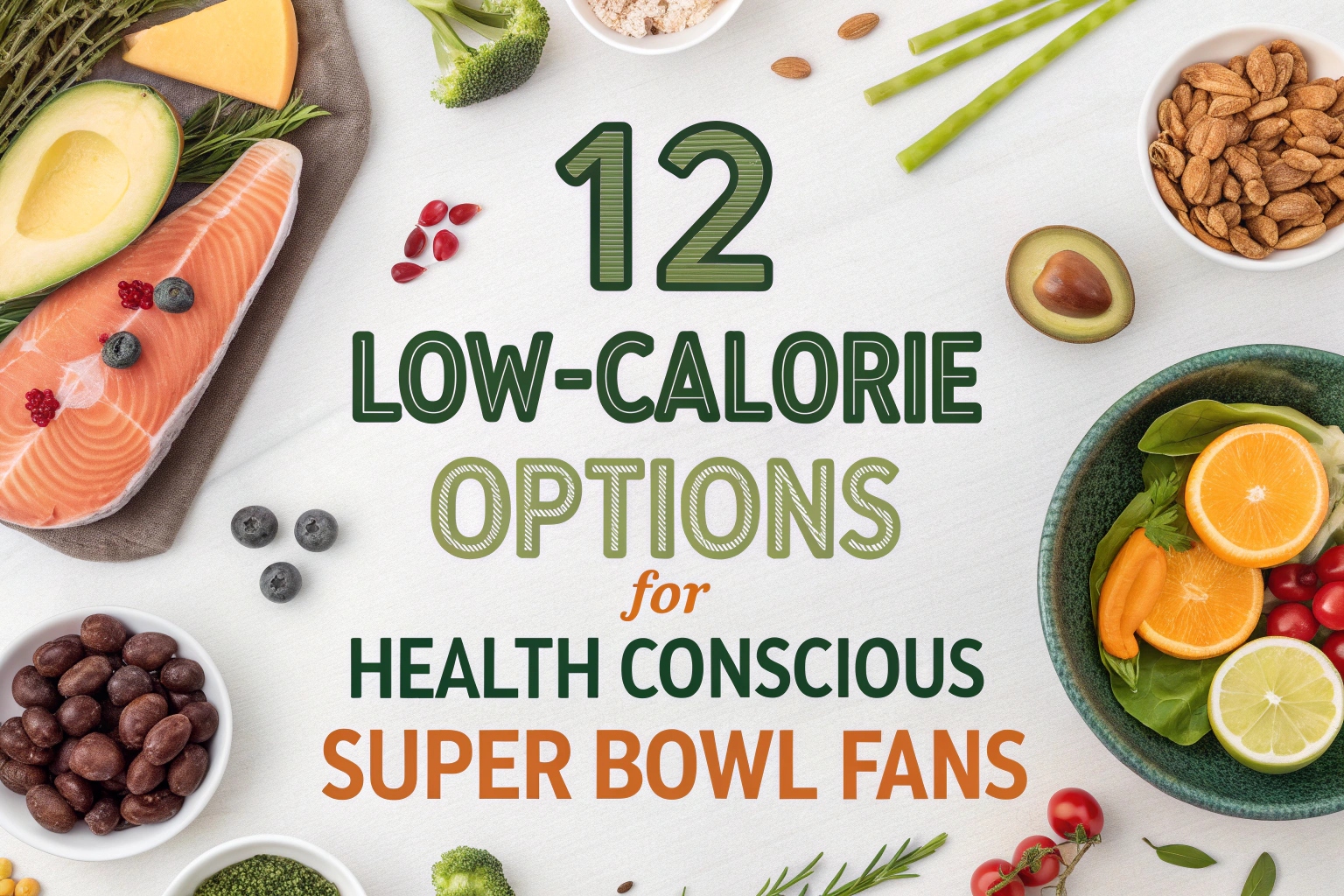 12 Low-Calorie Options for Health-Conscious Super Bowl Fans