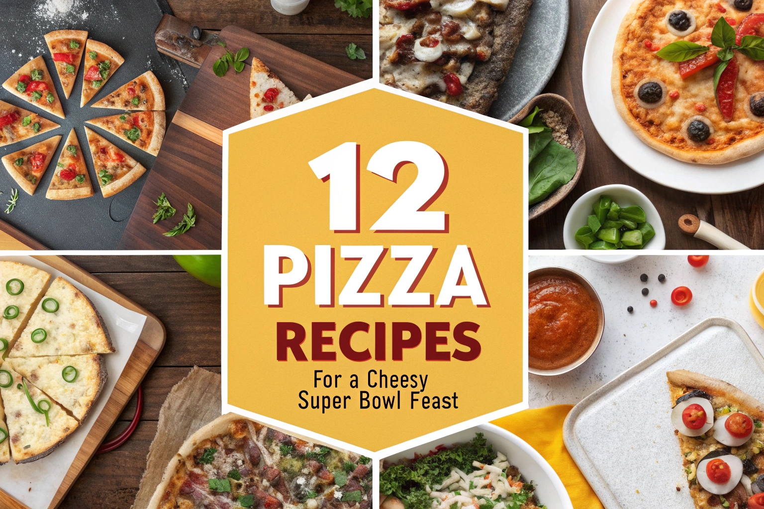 12 Pizza Recipes for a Cheesy Super Bowl Feast