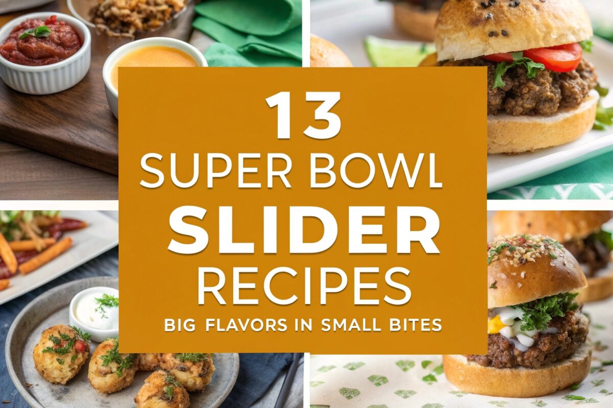 13 Super Bowl Slider Recipes: Big Flavors in Small Bites