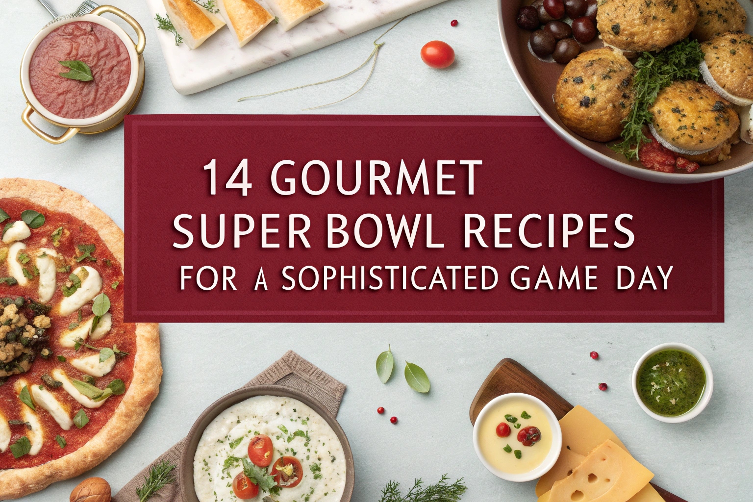 14 Gourmet Super Bowl Recipes For a Sophisticated Game Day