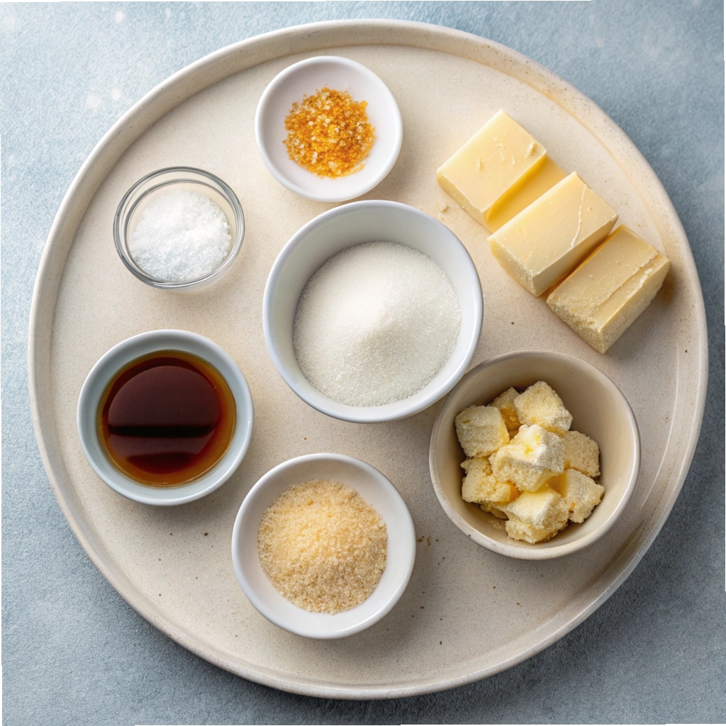 Caramel Sauce Ingredients