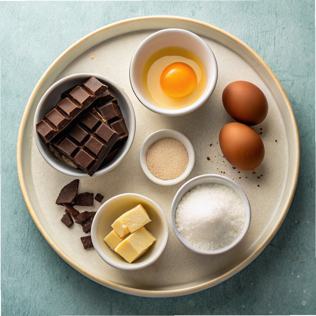 Chocolate Swiss Meringue Buttercream Ingredients