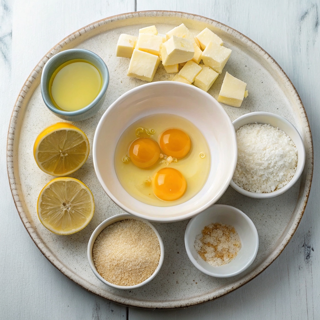 Ingredients of Lemon Curd