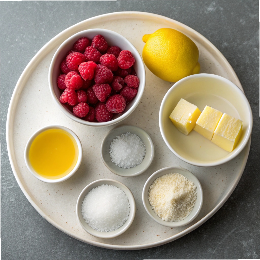 Ingredients of Raspberry Buttercream Frosting