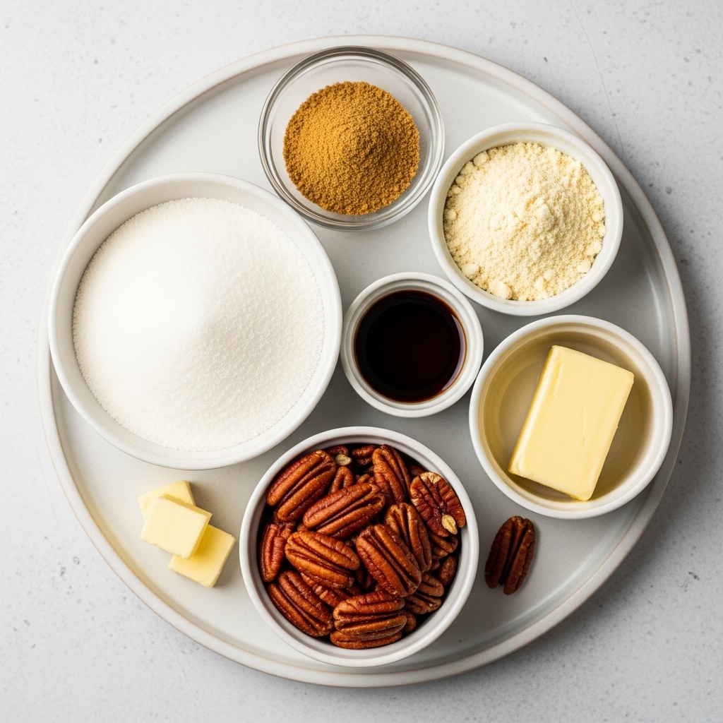 Ingredients of Snowball Cookies