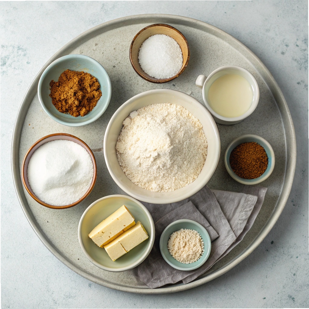Ingredients of Sourdough Biscuits