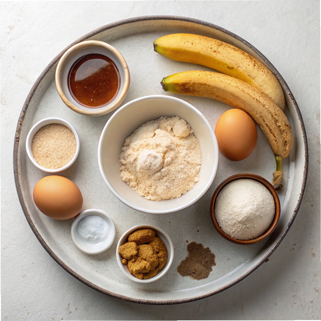 Sourdough Banana Bread Ingredients