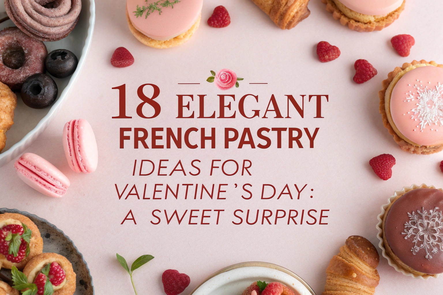 18 Elegant French Pastry Ideas for Valentine’s Day: A Sweet Surprise