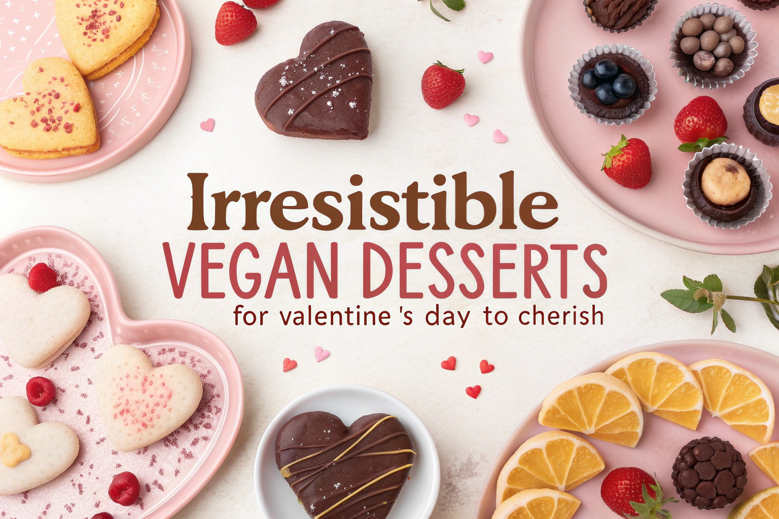 18 Irresistible Vegan Desserts for Valentine’s Day to Cherish