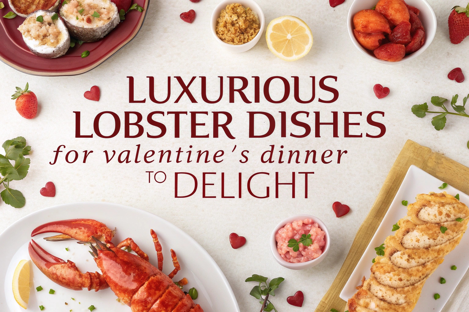 17 Luxurious Lobster Dishes for Valentine’s Dinner to Delight