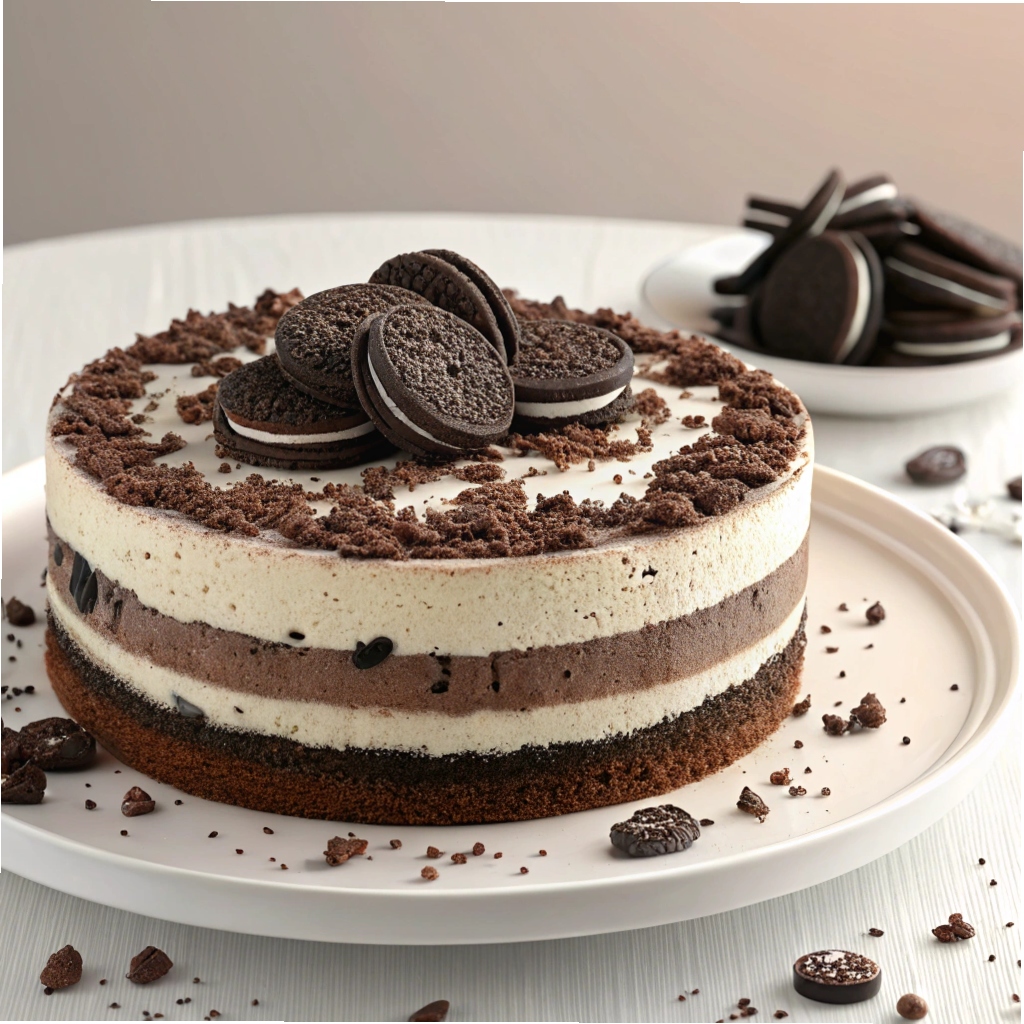 Oreo Cheesecake Cake Recipe