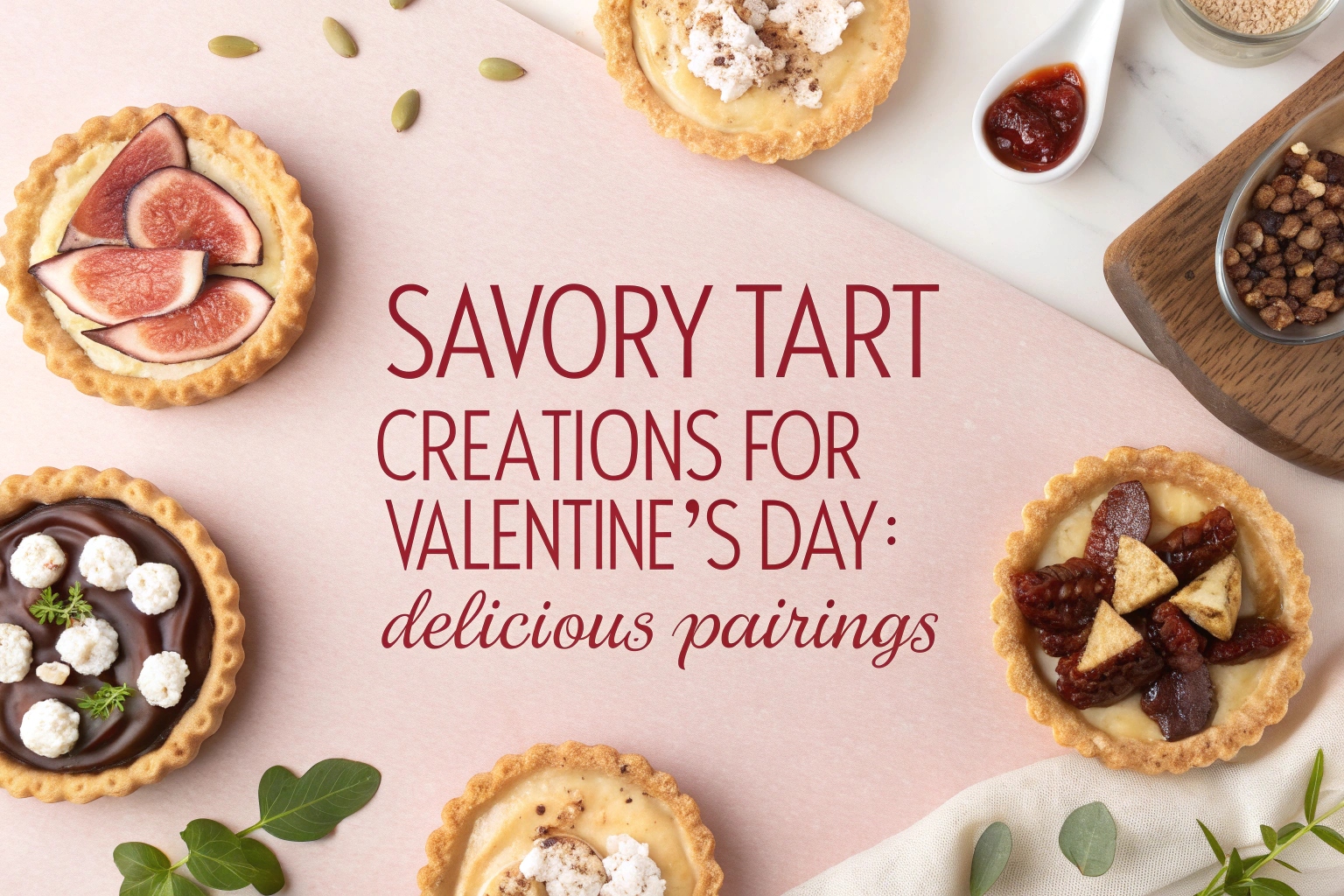 18 Savory Tart Creations for Valentine’s Day: Delicious Pairings