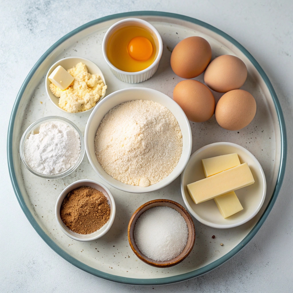 Ingredients of Crumb Cake
