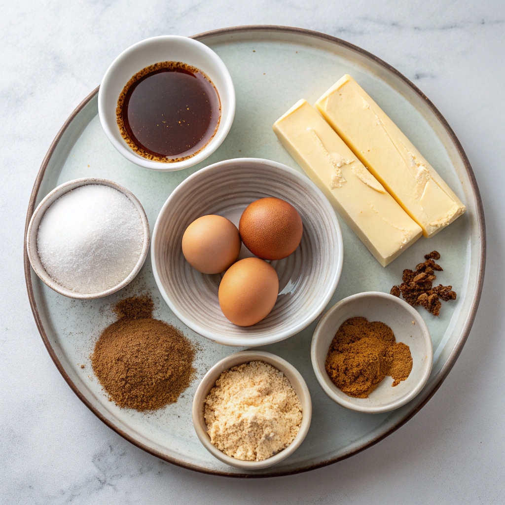 Ingredients of Gingerbread