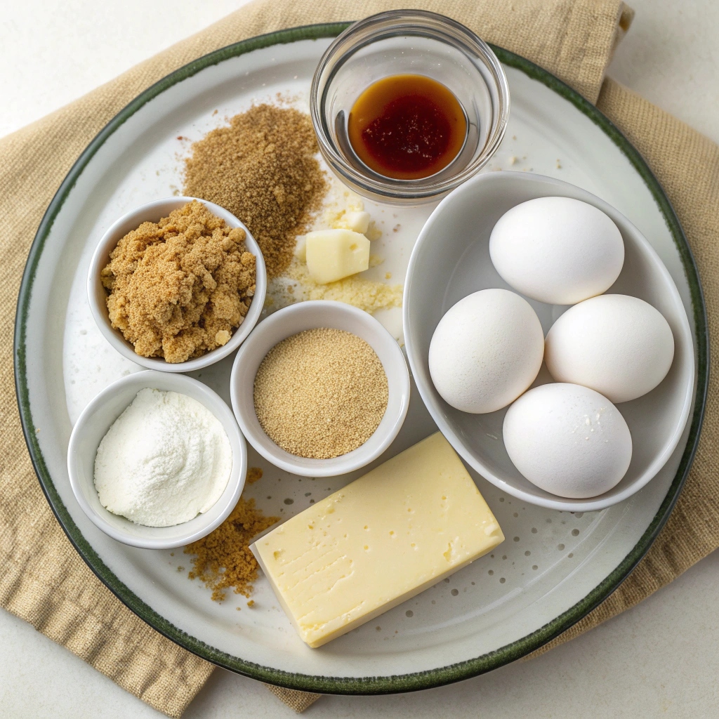 Ingredients of Mini Cheesecakes