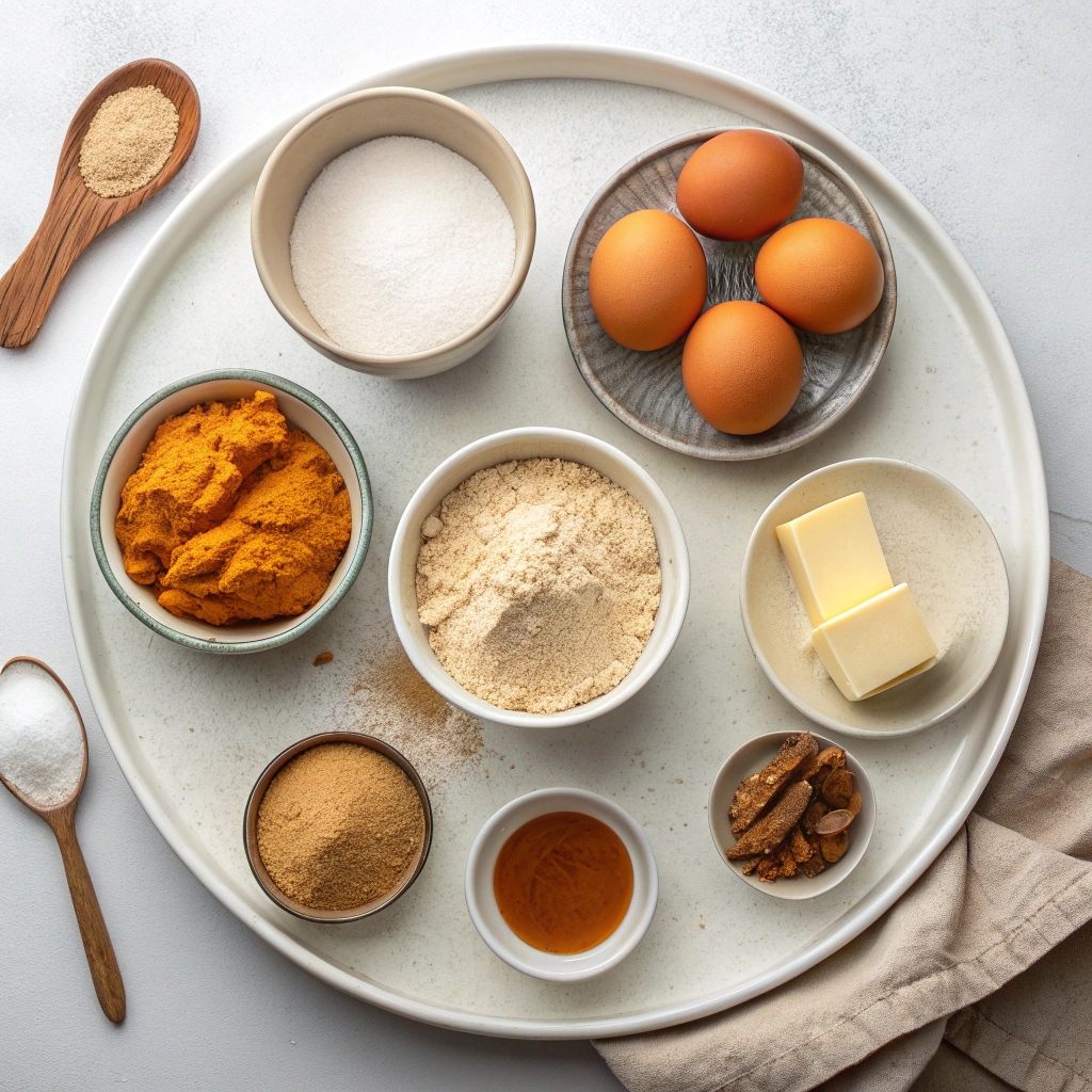 Ingredients of Pumpkin Pancakes