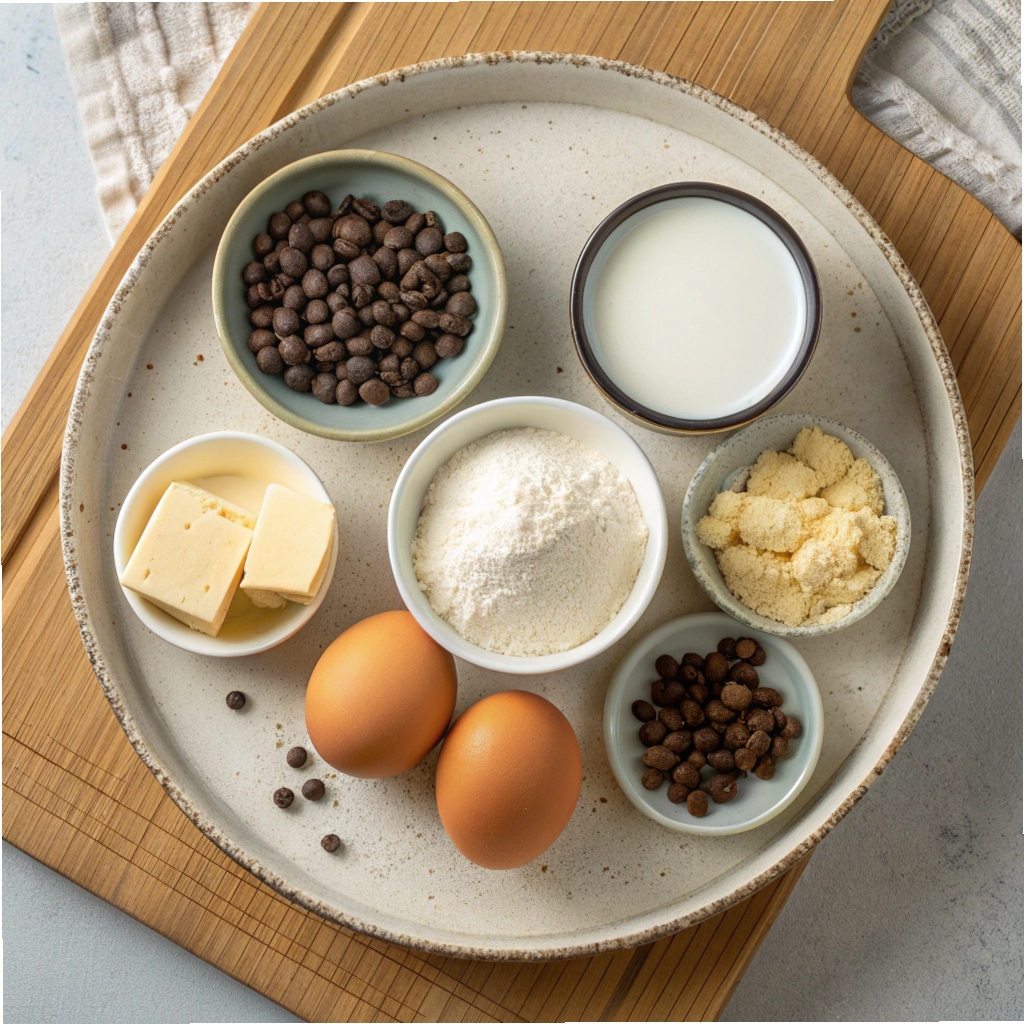 Ingredients of Eclairs