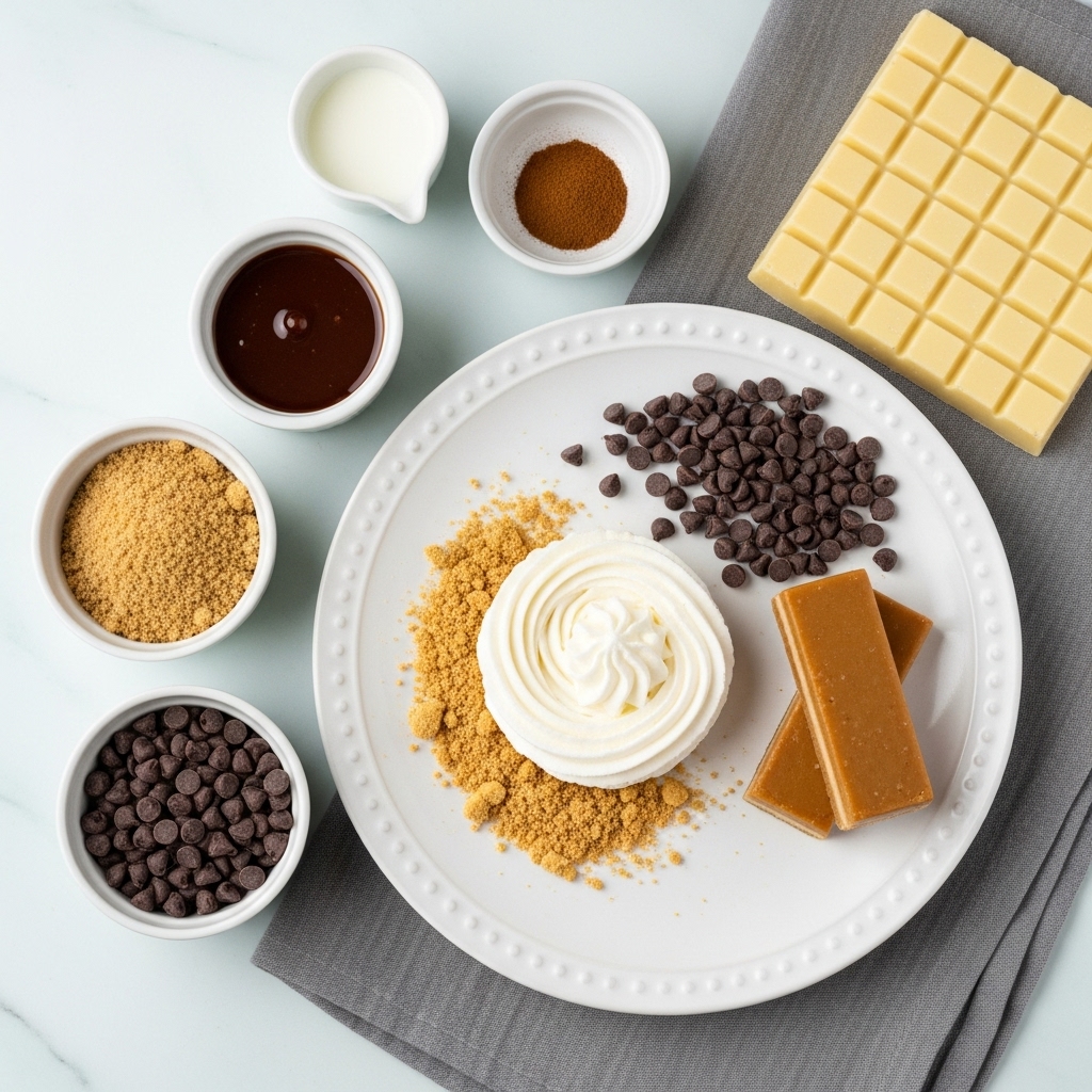 Ingredients of S’mores Cheesecake Dessert Shooters