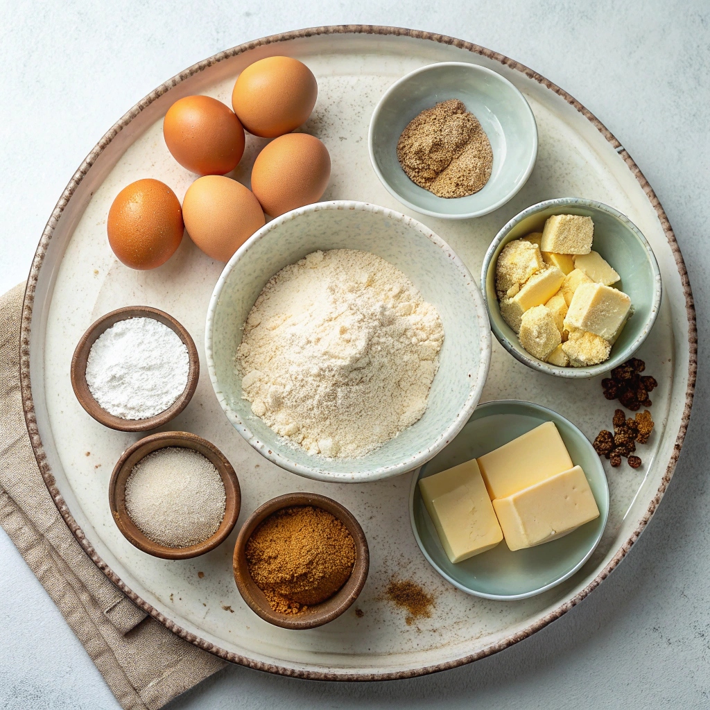 Caramel Cake Ingredients