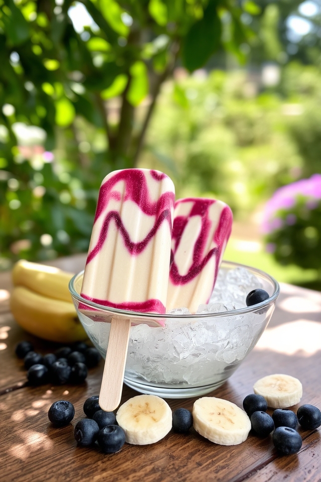 creamy fruity frozen treat