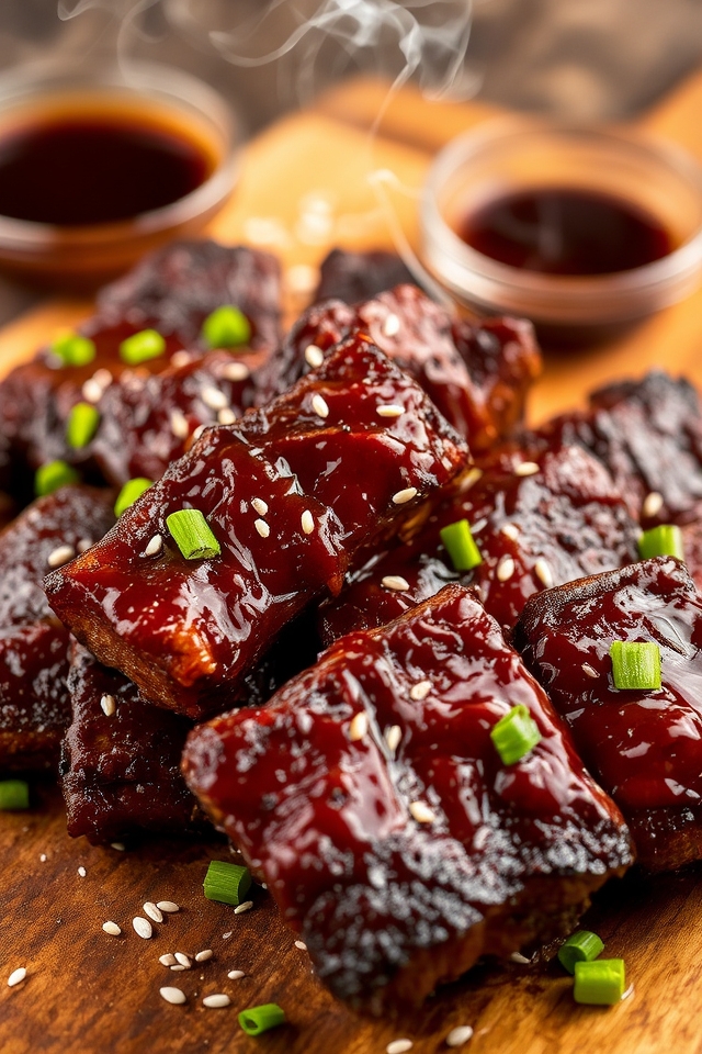 savory asian burnt ends