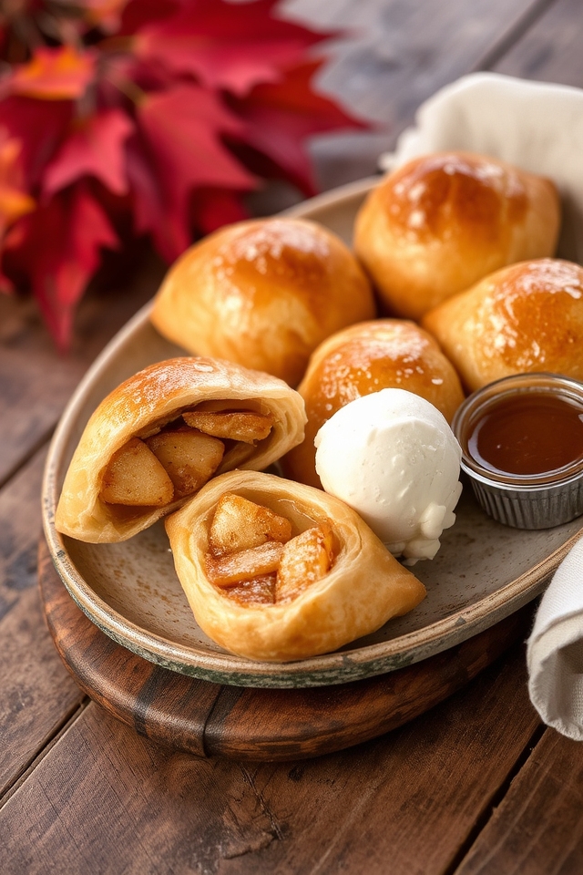 autumn apple dumplings delight