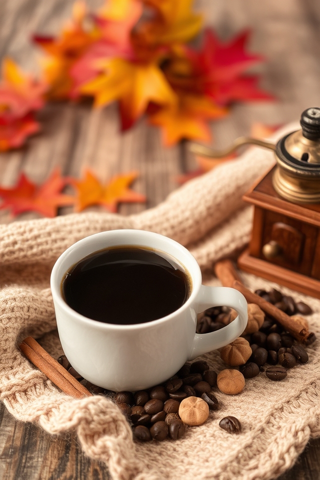 autumn inspired rich coffee blend