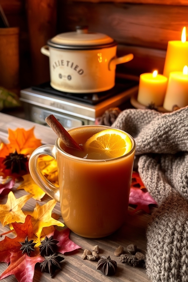 autumn s warm spiced cider