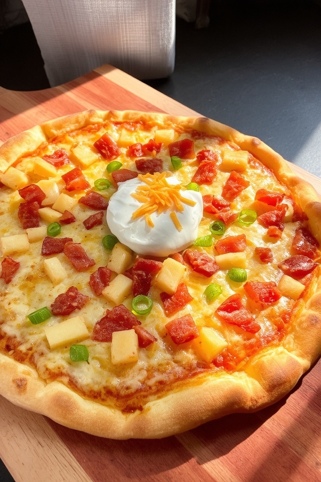 baked potato pizza delight