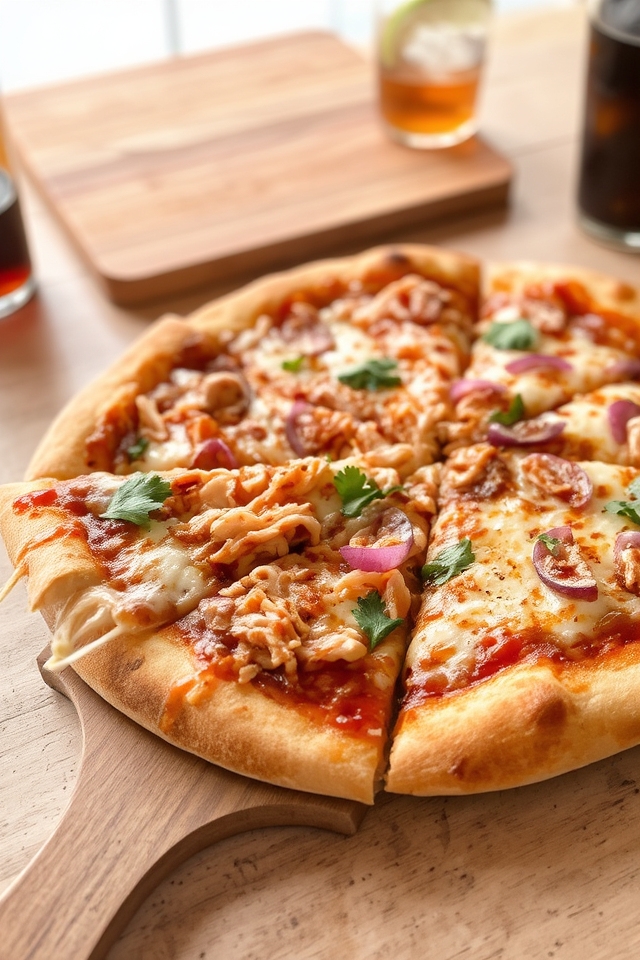 bbq chicken cheese delight