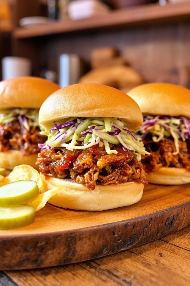 bbq pulled pork sliders