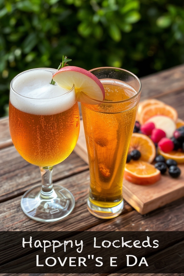 beer and cider cocktails